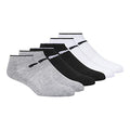 PUMA Women's Low Cut Socks (6-Pack) - color: Grey/Black/White Combo