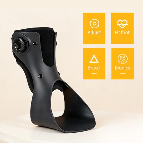 Laway Upgrade AFO Foot Drop Brace, Right, Large - size: Large