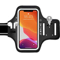 Running Armband for iPhone 17/16/15/14/13 Pro Max, Plus, Air‌ (Dark) - color: Dark Black