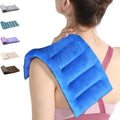 SuzziPad Microwave Heating Pad for Muscle Soreness Fatigue, 7"X16", Blue - color: Navy Blue