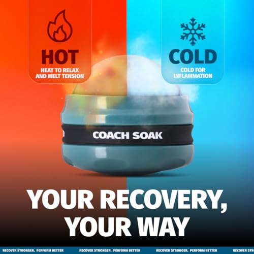 Coach Soak Massage Roller Ball - Hot & Cold Stainless Steel Cryo Ball