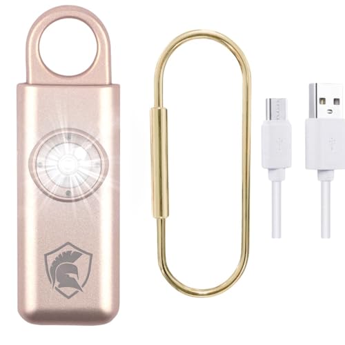 Personal Safety Alarm Rechargeable (Rose Gold) - color: Rose Gold