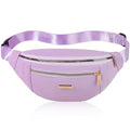 Fanny Pack Crossbody Bags for Women, Waist Pack for Running Sports Travel - color: D Purple