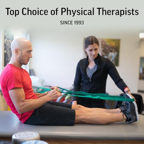 OPTP The Original Stretch Out Strap with Exercise Book, USA-Made Yoga Strap