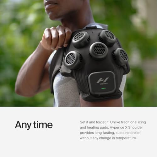Hyperice X Shoulder Device Heat and Cold Contrast Therapy Pain Inflammation