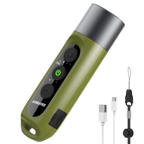 Electronic Whistle Highest IPX5 Maximum Sound 125db Battery 1000mAh Blue for Coaches Teacher, Sports Whistle - color: Green