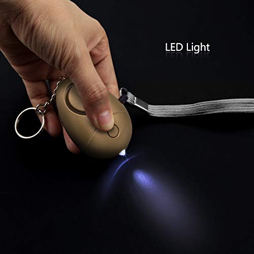 KOSIN Personal Safety Alarm, 6 Pack 140DB Personal Security Alarm Keychain