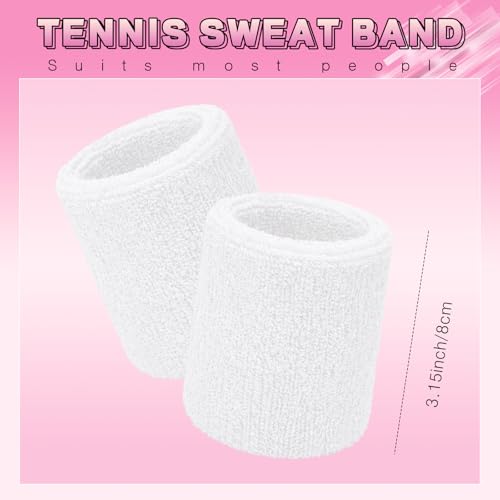 WILLBOND Wrist Sweatbands - color: Black,White ,Light Pink
