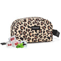 Cerbonny Small Cooler Bag, Freezable Lunch Bag,L Size - color: Brown Leopard - Large