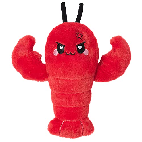 Crustacean Microwavable Unscented Heating Pad for Women - Warm Cozy Plush Heatable Stuffed Toy Animal - Hot and Cold Heat Bag Gift for Women and Girls - color: Angry Crustacean