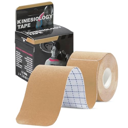 Kinesiology Tape Precut Strips with Dispenser
