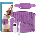 COCOBELA Heating Pad for Back Electric Waist Heat Pad Period Cramps, Lilac - color: Lilac