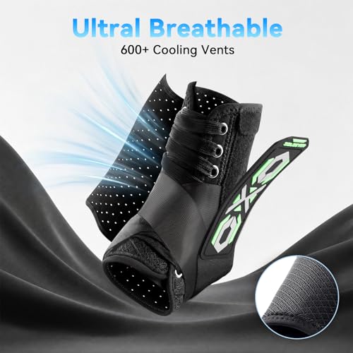 Ankle Brace for Men Women Lace Up Ankle Brace for Sprained Ankle Stabilizer