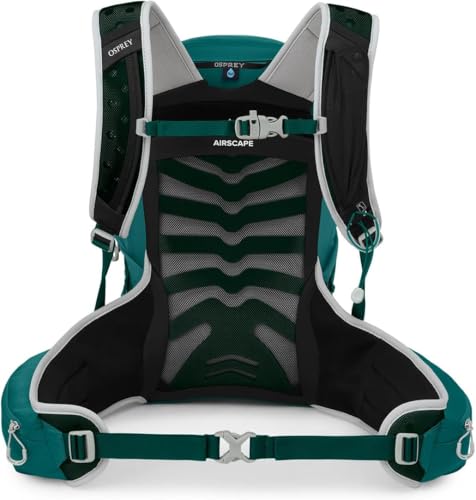 Osprey Tempest 20L Women's Hiking Backpack with Hipbelt, Jasper Green, WXS/S, Extended Fit - color: Jasper Green, size: WXS/S - Extended Fit