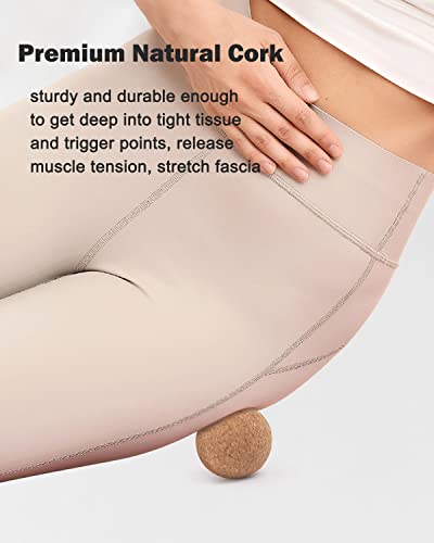 KITWILD Cork Massage Ball, 2.5 Inch - style: 1 Pack (2.5'')