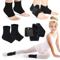 Tarpop 2 Pairs Kids Ankle Brace, Compression Sleeves, L+M, Black - color: Black, size: Medium,Large