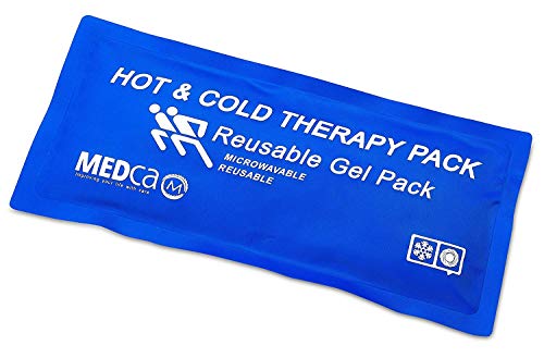 Reusable Hot Cold Compress for Pain Relief - 5" x 10", Soft & Comfortable Ice Pack for Injuries, Recovery, Knee, Shoulder Pain, Sprains, Migraines, Physical Therapy, Fast Joint and Muscle Pain Relief