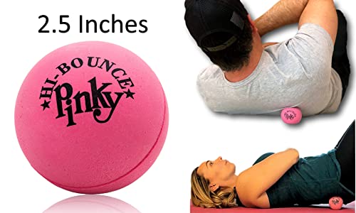 JA-RU Hi-Bounce Pinky Ball (4 Pack). Rubber Bouncy Balls for Kids. Small Pink Stress Relief Toy. Indoor & Outdoor Sport Party Favors. Bouncing Throwing Play Therapy.976-2 - size: 4 Pack