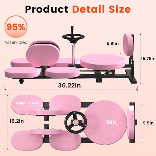 2026 Extended Leg Stretcher, Split Machine for Fexibility & Splits Training - size: Standard (36.2")