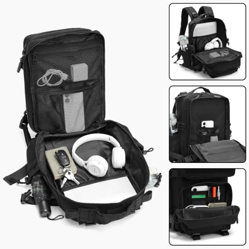 9L/20L Mini Backpack for Men and Women, Small Backpack for Gym Hiking Travel Sports Running - color: 20l-black