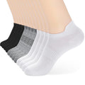 ATBITER Ankle Socks Women&Men 6-12Pairs Thin Low Cut No Show Socks With Tab - color: 12 Pairs 4white+4black+4grey, size: 5-7