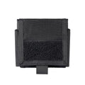 TACNEX Folding Dump Pouch for Duty/Battle/Range Belt Roll Up MOLLE Magazine Drop Pouch Drawstring Open Mag/Tool Recovery Waist Bag Utility Storage Pack for Hunting Shooting - color: Black