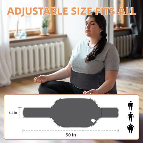 Extra-Large Heating Pad 15.7" x 50". 6 Heat Settings & 4 Timers