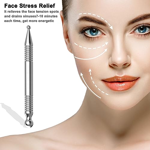 Acupuncture Pen, Facial Reflexology, Trigger‑Point Massage Tool