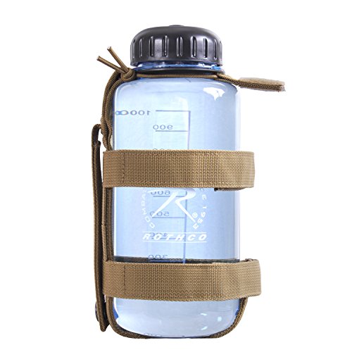 Rothco Lightweight MOLLE Bottle Carrier - color: Coyote Brown