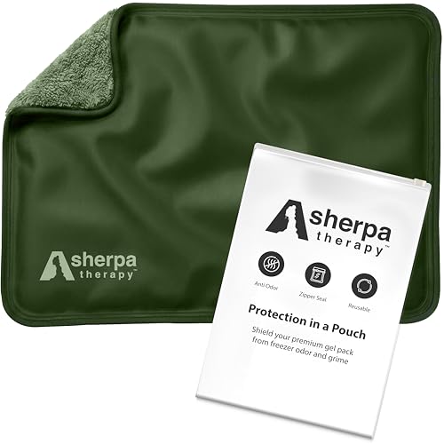 Flexible Hot and Cold Gel Pack, Large 11.5" x 14.5" - size: Large, style: Green