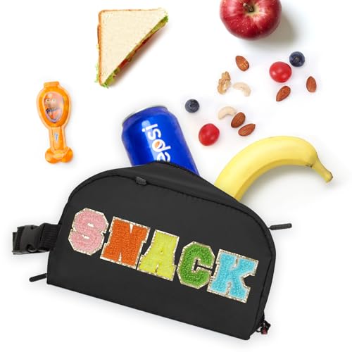 Cerbonny Small Cooler Bag,Freezable Lunch Bag,Built-in ice pack - color: Black - Snack