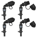 4 Packs Bite Valve Compatible with Most Water Backpack and