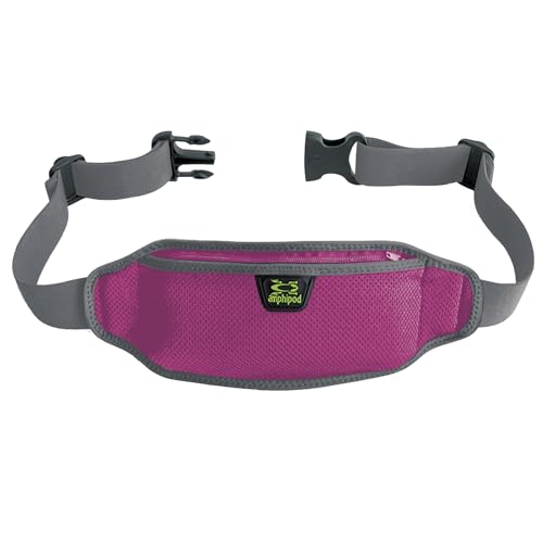 Amphipod AirFlow Lite Waistpack, Runner Storage Waist Fanny Pack - OS - color: Wild Berry