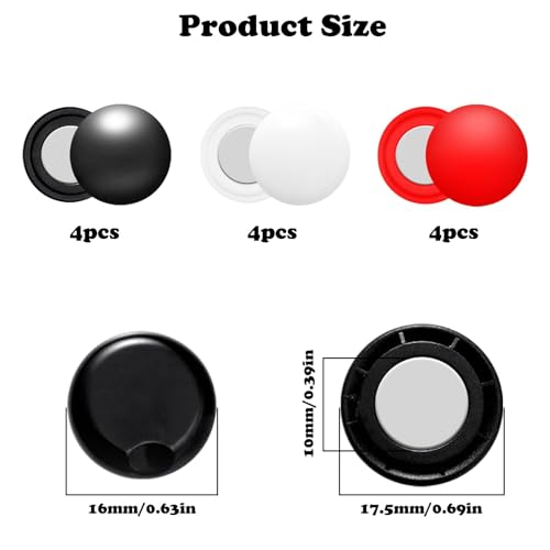 12Pcs Running Bib Clips Marathon Number Buckle Race Bib Securing Running Gear Fixing Fastener Clip Magnets Field Number Holder White Black Red for Runners Field Cycling Triathlon Supplies - color: Black white red