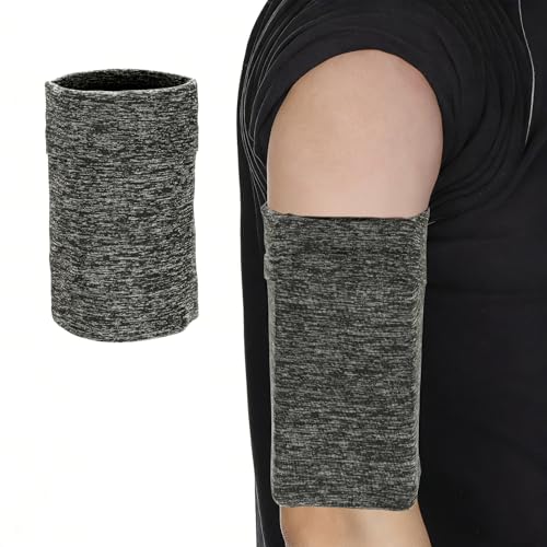 Cell Phone Armband Sleeve, Universal Sports Arm Band Linen Black - color: Linen Black