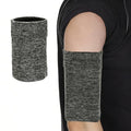 Cell Phone Armband Sleeve, Universal Sports Arm Band Linen Black - color: Linen Black