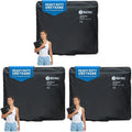 BodyMed Heavy Duty Urethane Ice Pack for Injuries - Reusable Flexible Cold Therapy for Knee, Elbow, Shoulder and Back - Reduces Swelling, Bruising and Sprains - 14 x 12 Inches (Pack of 3) - size: 14 Inch x 12 Inch (Standard) (Pack of 3)