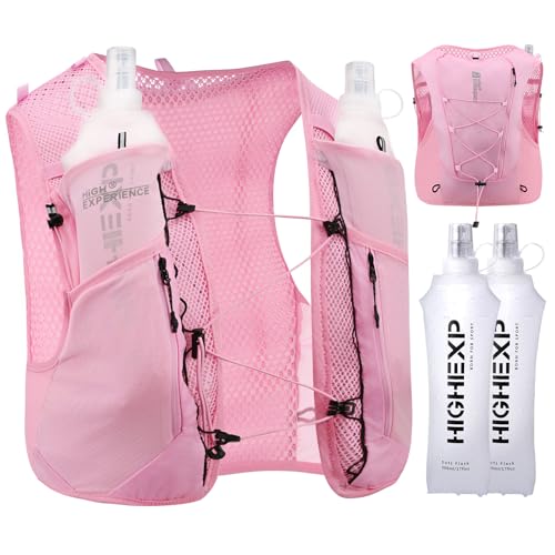 Running Vest for Women Lightweight Hydration Packable - color: Pink 5L, size: Small