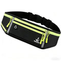 Running Belt for Men and Women, 4-Pocket Waist Pack Fits Large Phones, Lightweight No-Bounce Running Fanny Pack with Water Bottle Holder for Running, Walking, Cycling, Gym