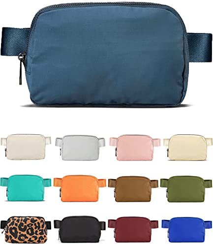 YOSHUYUKI Mini Crossbody Belt Bag - Waterproof Fanny Pack for Women, Fashionable Running Belt Pouch in Navy Blue - color: Navy Blue