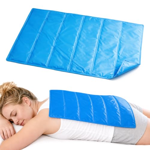 35"x23" Extra Large Full Body Ice Pack - Reusable Gel Cold Pack for Back, Hip, & Leg Pain Relief - Flexible Cold Therapy Wrap for Muscle Soreness, Injury Recovery & Relaxation