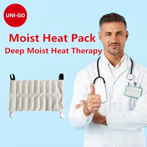UNI-GO Moist Heat Pack, Large Size 10"x18" - size: Large Size-10"x18"