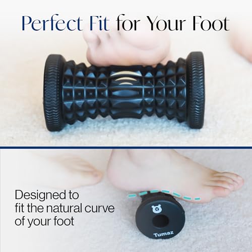 Tumaz Foot Roller for Deep Tissue Massage & Reflexology - color: Foot Roller (Jewel)
