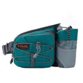 Waist Pack with Water Bottle Holder for Running Walking Hiking Fanny Pack - color: Green