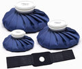 BICAREE Ice Packs for Injuries Reusable, Ice Cold Pack, Ice Bags Hot Water Bag for Hot & Cold Therapy and Pain Relief, 3 Ice Packs, 3 Sizes (6"/9"/11"), No-Leak Elastic Breathable Ice Bag - size: 6''-9''-11''