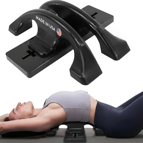 Thrival Arch Back Stretcher, Psoas Muscle Release Tool, Patented, Black - color: Carbon Black, size: ThrivalArch