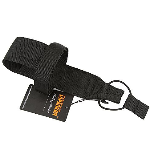 EXCELLENT ELITE SPANKER Tactical Military Portable Belt Bottle Holder Pouch - color: Black