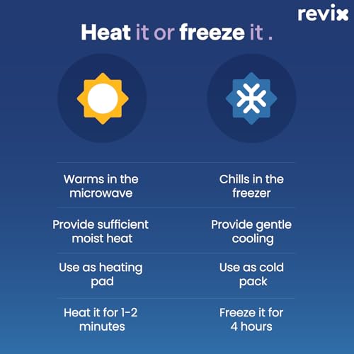REVIX Microwavable Heating Mittens for Cold Hands, Hand Warmer, Beige - color: Beige