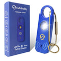 Personal Alarm for Women, Men, Kids, Elderly, Self Defense - Designed by Women 140DB Extra Speakers Alarm with Strobe Light, Rechargeable, Safety Alarms and Premium Keychain (Klein Blue) - color: Klein Blue