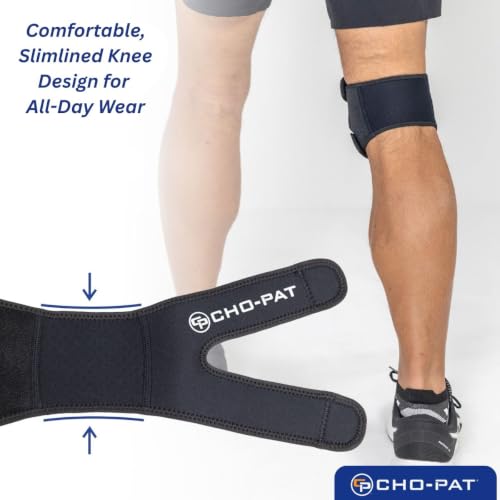 Cho-Pat Dual Action Lite, Knee Support Strap for Tendonitis, Small/Medium - size: Small/Medium